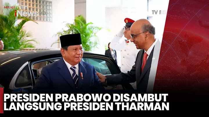Prabowo Hadiri Upacara Penyambutan Kenegaraan di Parliament House Singapura | iNews Pagi | 17/06