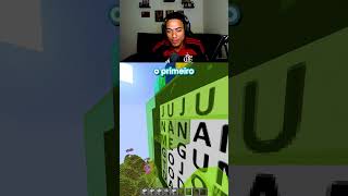 Complete a Palavra no ANIMES #minecraft