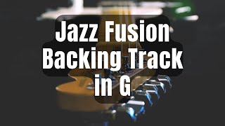 Jazz Fusion backing track in G (Base para Improvisar)