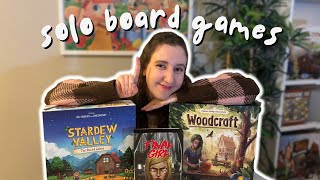 My Favourite Cozy Solo (1 Player) Board Games of 2023 RANKED