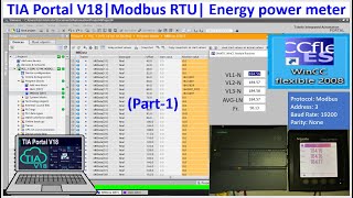 S7-1200 connect with energy power meter via Modbus communication Part-1 screenshot 5
