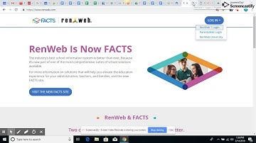 Getting Started with RenWeb/FACTS