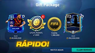 RÁPIDO! Están llegando más COMPENSACIONES | TOTS 112 Asegurado | OJO con PUNTOS UTOTS | FIFA Mobile