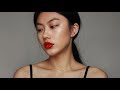 Russian red look | Haley Kim