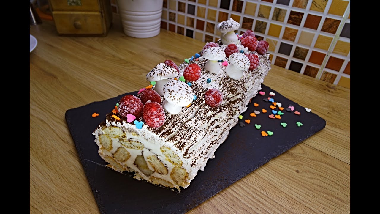 tiramisu sans œuf كيك رولي بدون فرن ولا جنواز بمداق القهوة سريع جدا