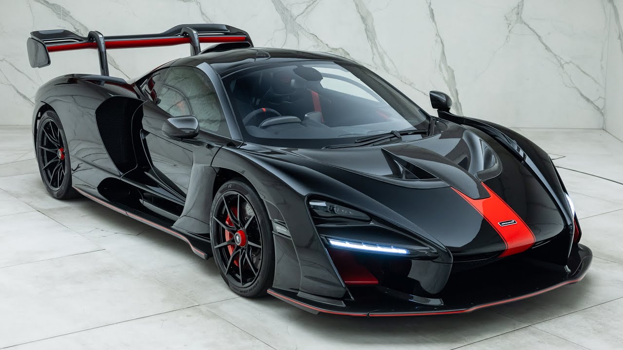 2019 McLaren Senna - MSO Solstice Black - Walkaround + Engine