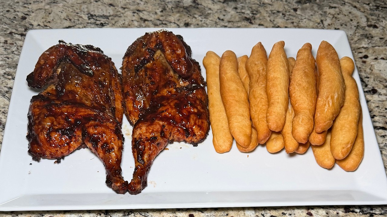 Jamaica jerk chicken in the oven - YouTube