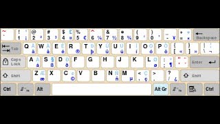 Écrire e accent (é et è) avec clavier QWERTY (sans changer la méthode  d'entrée). - YouTube
