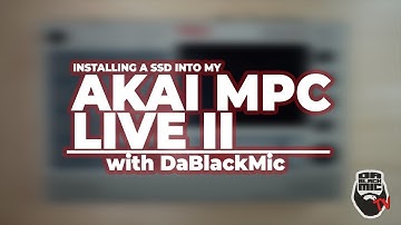 AKAI MPC LIVE II | Hard Drive Install (SSD)