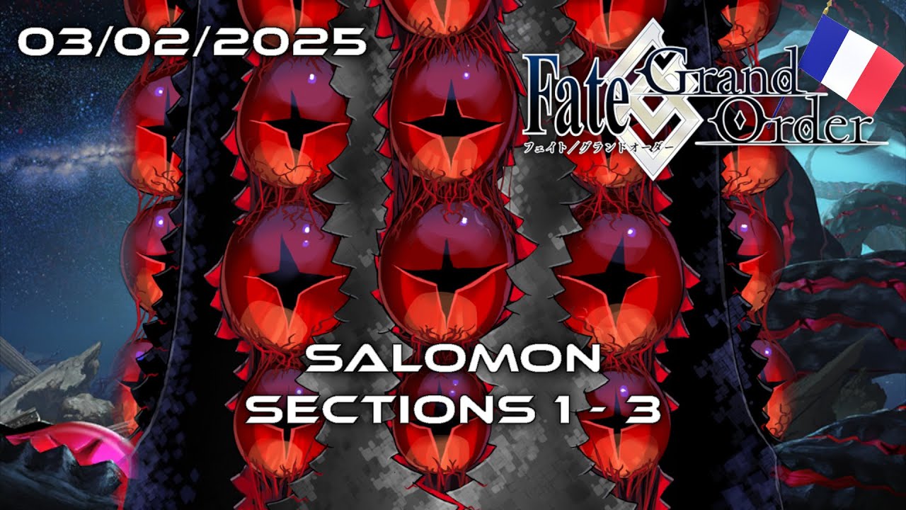 Servants, rassemblement ! | Singularité Finale : Salomon | Sections 1 - 3 [FGO FR]