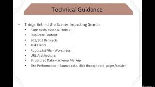 034 - Technical SEO Best Practices
