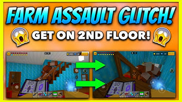 FARM ASSAULT GLITCH! GET ON 2ND FLOOR! | Pixel Gun 3D (Glitch Tutorial)