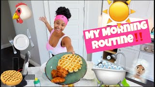 MY MORNING ROUTINE!!