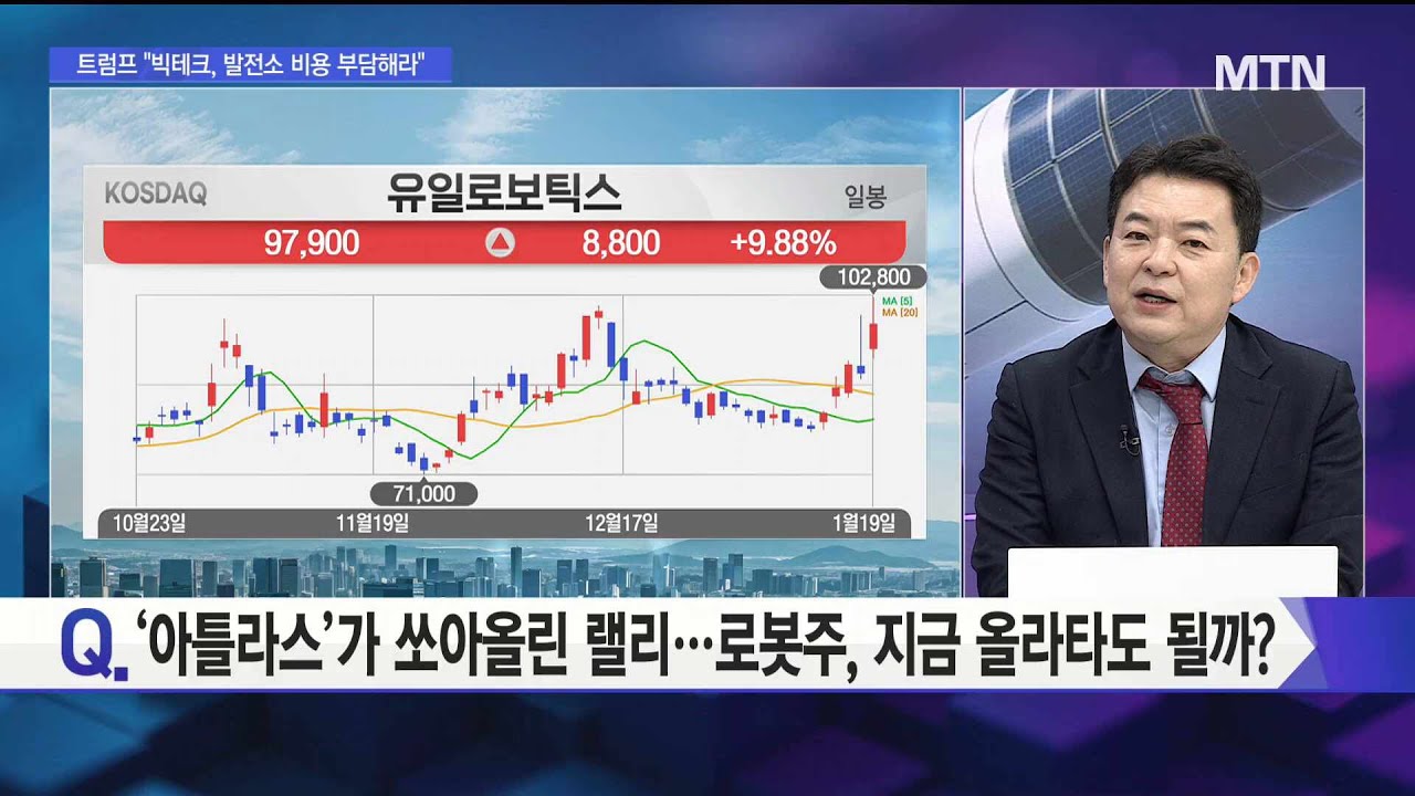 [오후의 쟁점] '아틀라스'가 쏘아올린 랠리...로봇주, 지금 올라타도 될까? / 머니투데이방송 (증시, 증권)