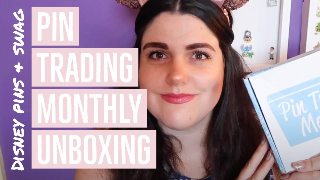 Disney Pin Trading Monthly Mystery Pin Unboxing • Disney Pins & Swag