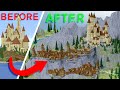 Subscriber LOST Build Competition So I Transformed His Minecraft World!