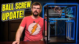 DIY Ball Screw 3D Printer Update! @Rolohaun