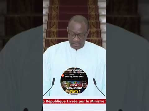 Ousmane Sonko radié aujourd’hui