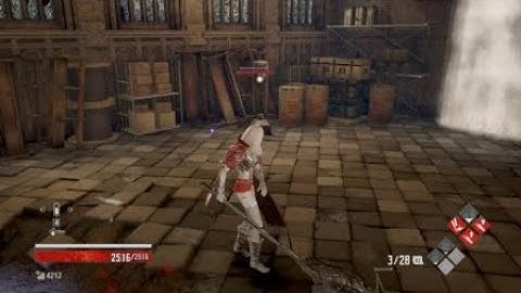 CODE VEIN - Shiro cosplay damage test