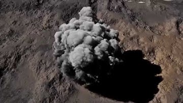 Maya 3D smoke simulation - big explosion dynamics