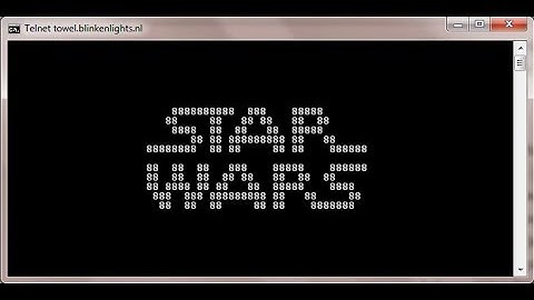 Watch Star Wars in command prompt