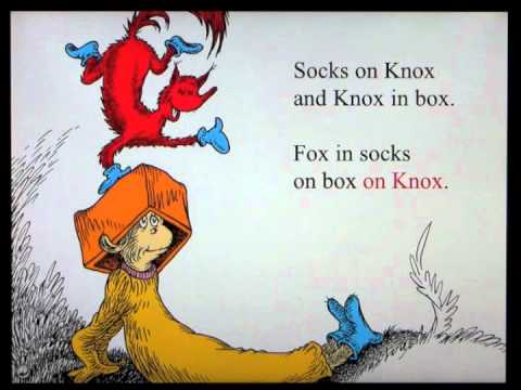 Fox in Socks - YouTube