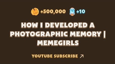 How I Developed A Photographic Memory | Memefi New YouTube Video Task Today 27 October