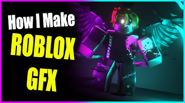 How I make Roblox GFX! | blender 2.8