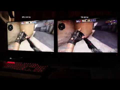 Asus Tuf Gaming Vg249q Unboxing And Comparison To 60hz Tn Youtube