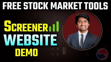 Screener Website Demo | Free Stock Market Tools