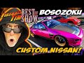 Crazy fuscia bosozoku nissan 300zx  fireball tim garage