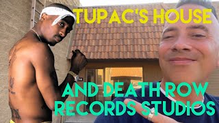 Tupac Shakur Home in California and the Original Death Row Records Studios Location