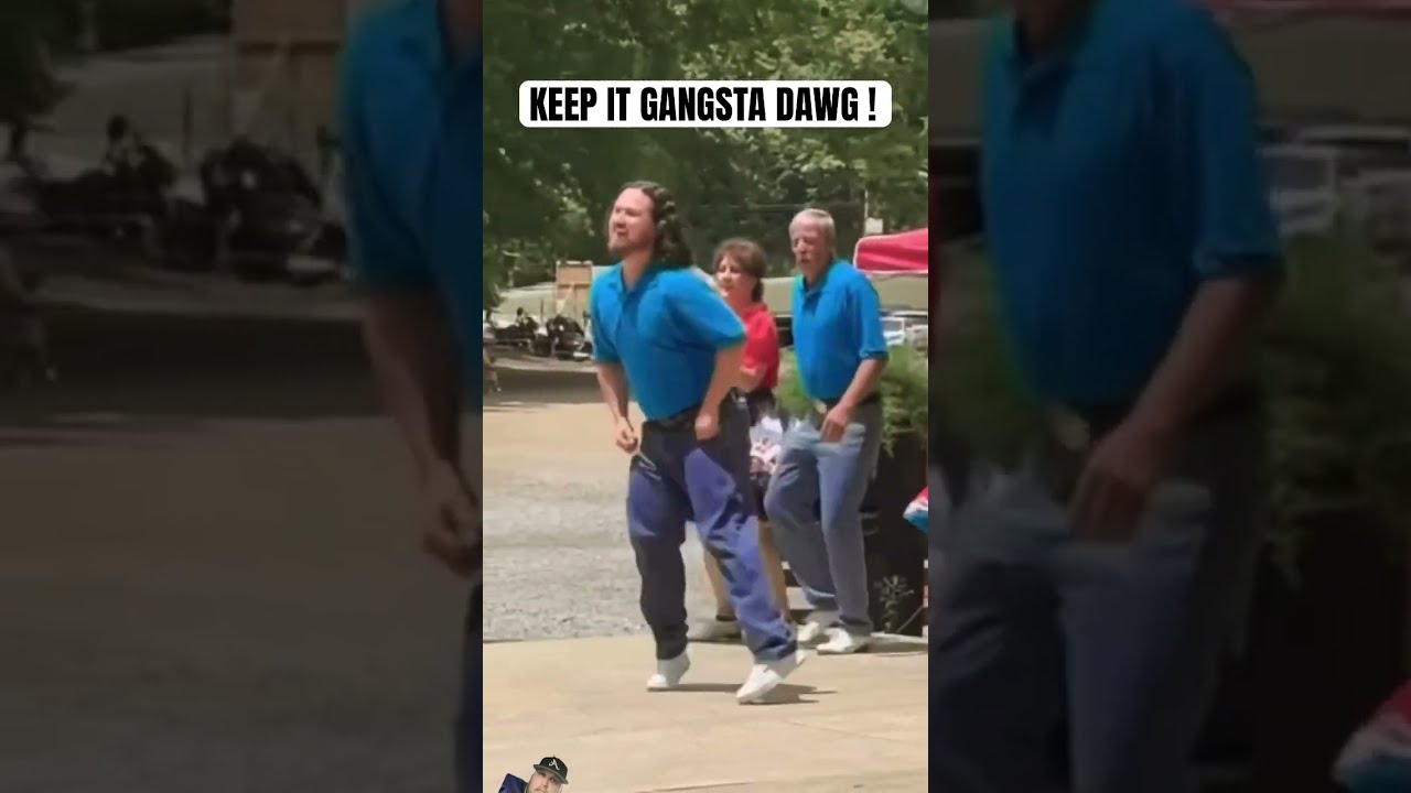 ZEB ROSS KEEPIN IT GANGSTA DAWG Fyp Stitch Comedydance Bruh Funny Danceperformance
