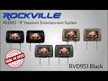 Rockville RVD951 9" HD Digital Headrest Entertainment System - Product Demo