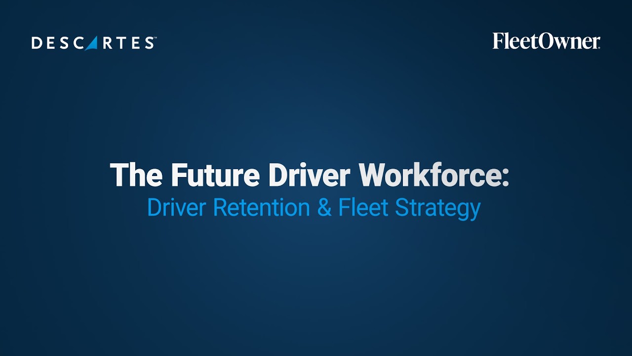 The Future Driver Workforce: Bridging Driver Expectations and Fleet Strategy