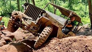 Vintage JEEPS Take on Rausch Creek OffRoad Park PART TWO!