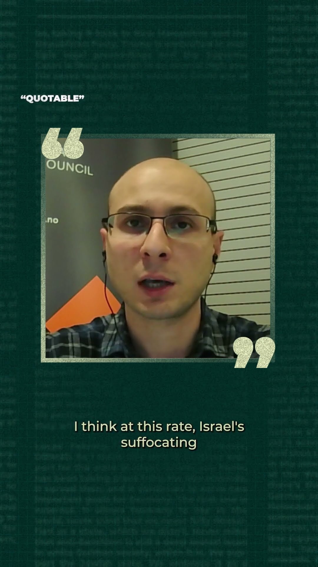 Israel 'suffocating' humanitarian aid intended for Gaza | Quotable