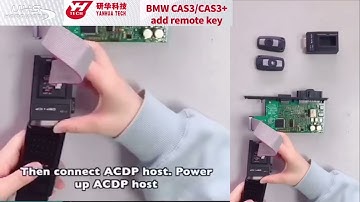 How to Add Remote Key for BMW CAS3 / CAS3+ ACDP -[ MINI ACDP No Solder EEPROM & Mobile App ]