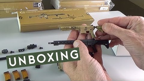 Unboxing the 1/6 scale Easy & Simple PMC Weapon Set COMBO action figures