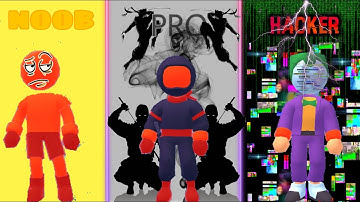 NOOB vs PRO vs HACKER —— Parkour Race   GAMEPLAYcorp