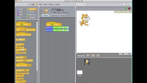 Scratch Tutorial - Programming using the Operators