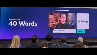 40 words @ Web Summit Vancouver 2025