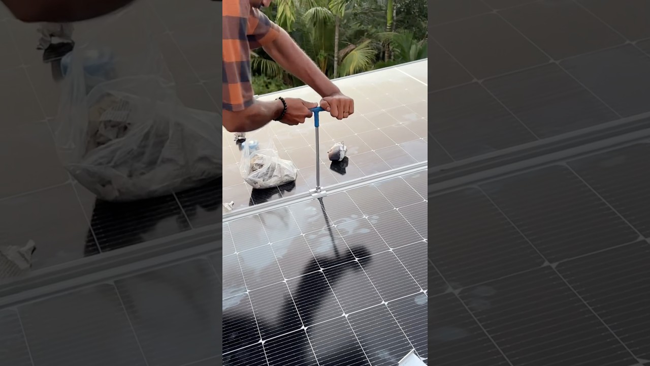 #waaree #topcon Topcon solar panel