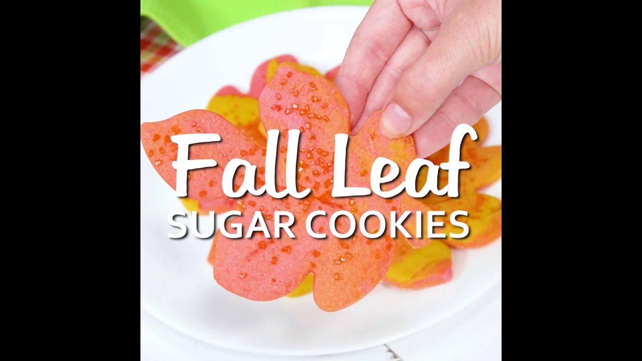 Fall Leaf Sugar Cookies