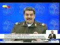 Maduro hace balance sobre los ejercicios militares Escudo Bolivariano Comandante Hugo Chávez