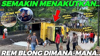 MENCEKAM., REM BLONG DIMANA-MANA !!! 3 Insiden Terjadi Berturut-Turut Saat Melintasi Sitinjau Lauik