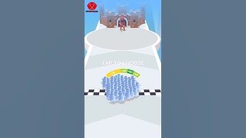 Count Master Stickman Game 3D #shorts #gameplay #crowd #running #3d #stickman #trending #walkthrough