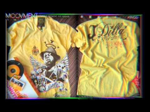 J Dilla MOOVMENT  T-SHIRT: Limited edition.