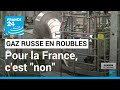 Gaz russe vendu en roubles  la france et lallemagne se prparent  un arrt des livraisons