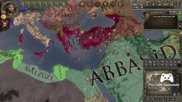 CK2 Ottoman Turkish Emperor on Byzantine Throne -2